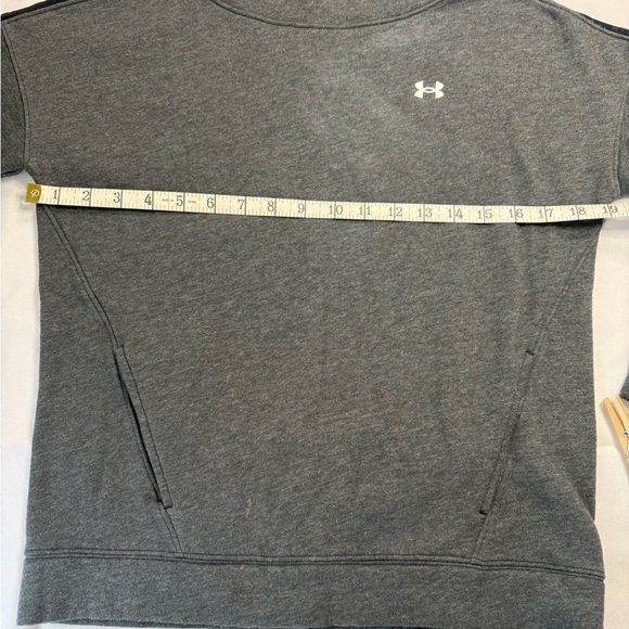 Under Armour Gray Turtleneck Sweater with Relaxed Fit - Picture 5 of 7